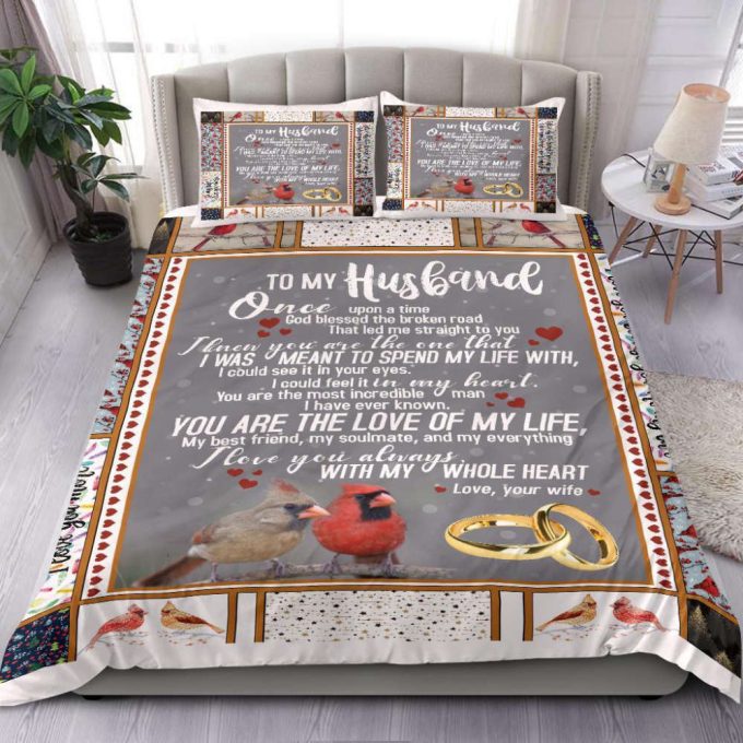 To My Husband Once Upon A Time Duvet Cover Bedding Set Gift For Fans 2