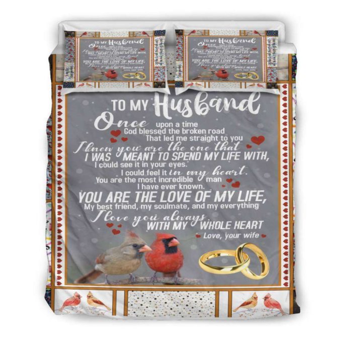 To My Husband Once Upon A Time Duvet Cover Bedding Set Gift For Fans 4