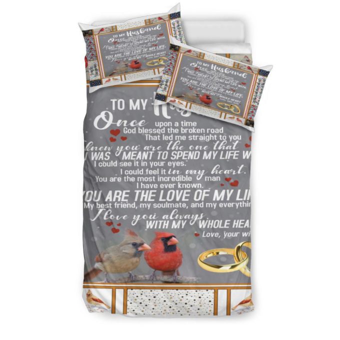 To My Husband Once Upon A Time Duvet Cover Bedding Set Gift For Fans 6