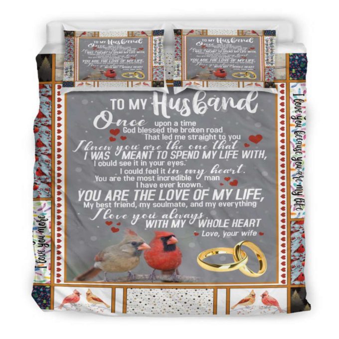 To My Husband Once Upon A Time Duvet Cover Bedding Set Gift For Fans 7