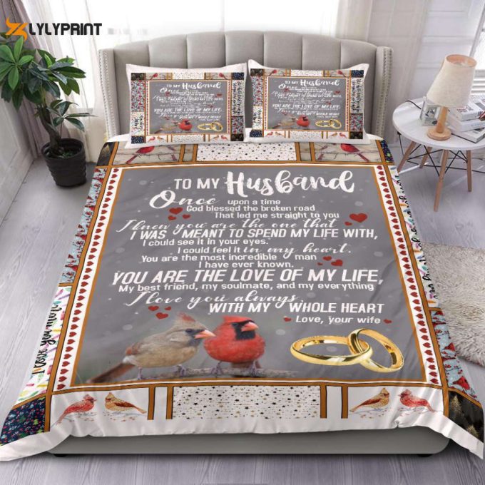 To My Husband Once Upon A Time Duvet Cover Bedding Set Gift For Fans 1