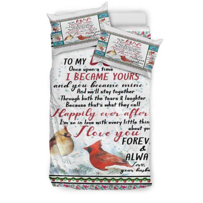 To My Wife Once Upon A Time Duvet Cover Bedding Set Gift For Fans 4