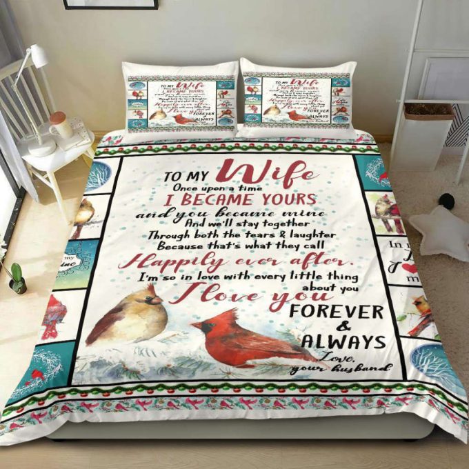 To My Wife Once Upon A Time Duvet Cover Bedding Set Gift For Fans 5