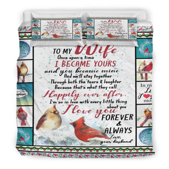 To My Wife Once Upon A Time Duvet Cover Bedding Set Gift For Fans 6