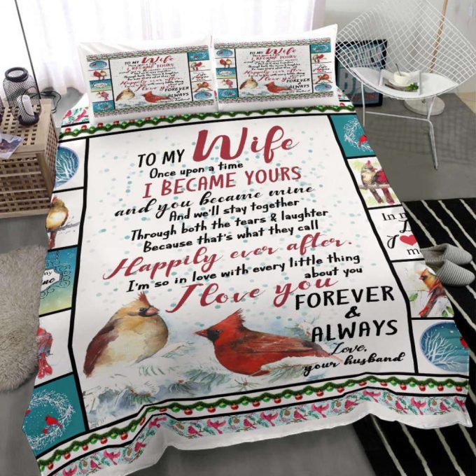 To My Wife Once Upon A Time Duvet Cover Bedding Set Gift For Fans 7