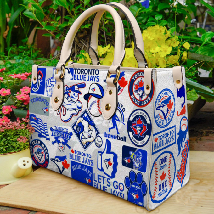 Toronto Blue Jays 1 Leather Bag For Women Gift 2