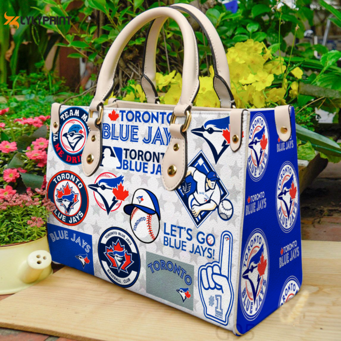 Toronto Blue Jays Leather Bag For Women Gift 1