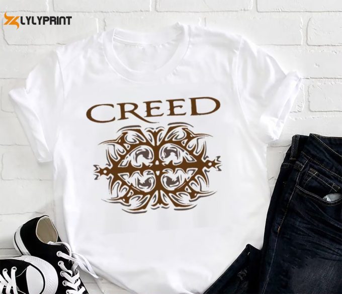 Vintage Creed Band Logo T-Shirt, Creed Band Fan Gift Shirt, Creed 2024 Tour Unisex Shirt, Rock Band Creed Graphic Shirt, Creed Band Merch 1