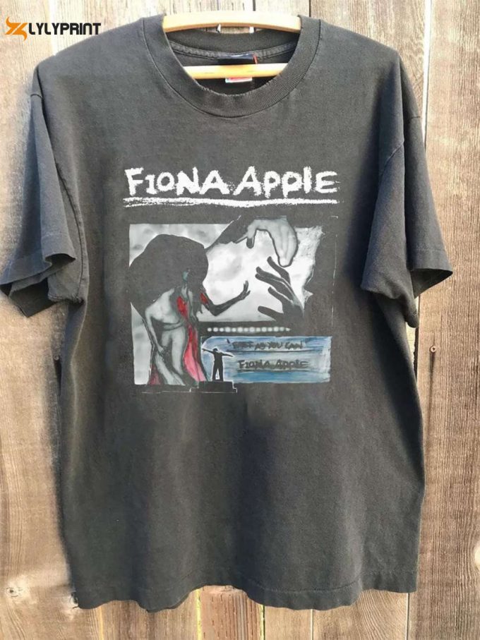 Vintage Fiona Apple T Shirt, Aesthetic Fiona Apple Graphic Artwork Shirt, Vintage Fiona Apple 80'S Band Tee 1