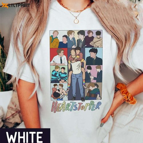 Vintage Heartstopper Season 2 Comfort Color Tee, Nick and Charlie Shirt, Hearstopper Era Shirt, LQBT Pride Tee, Nick Nelson Charlie Spring