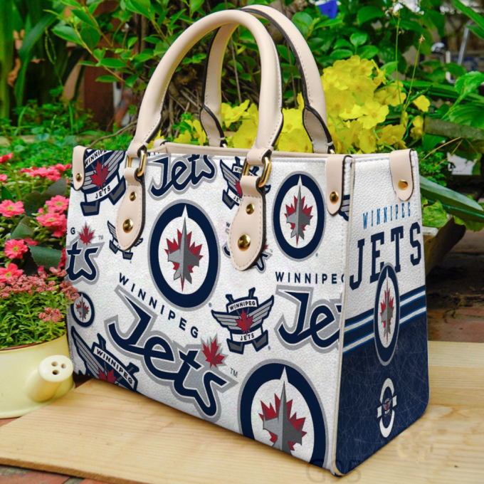 Winnipeg Jets Leather Bag G95 2