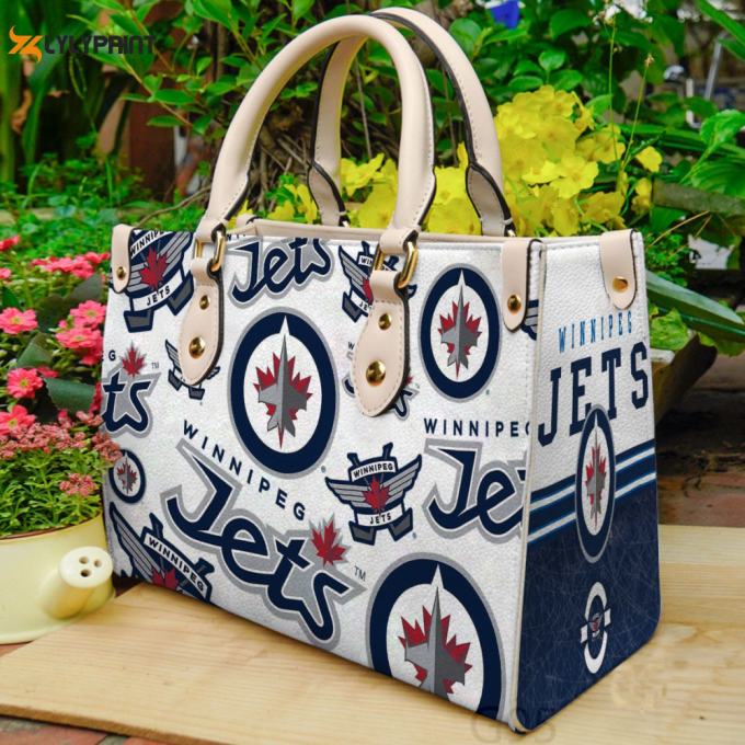 Winnipeg Jets Leather Bag G95 1