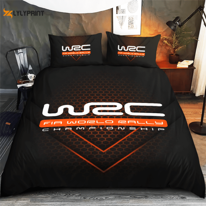 World Rally Championship Duvet Cover Bedding Set Gift For Fans 1