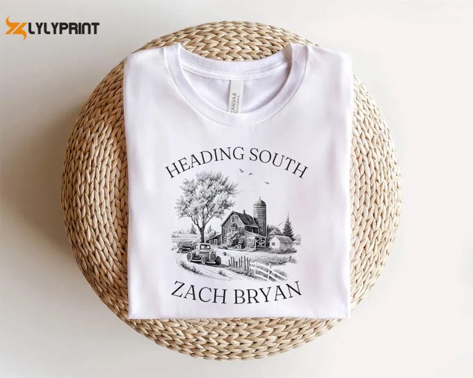 Zach Bryan Heading South Shirt, Zach Bryan 90S Rap Tshirt, American Heartbreak, Western Cowboy Sweatshirt, Cowgirl T-Shirt, Zach Bryan Shirt 1