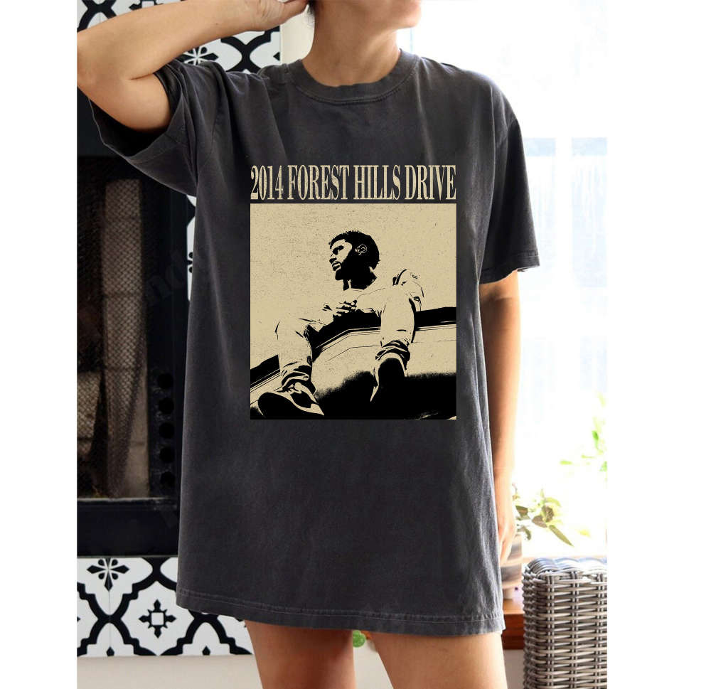 Vintage 2014 Forest Hills Drive T-Shirt: Movie-Inspired Hoodie & Tee for Unisex