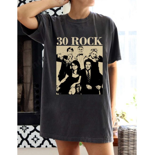 Vintage 30 Rock Movie Hoodie &Amp; Tee: Unisex T-Shirt For Rock Fans 2