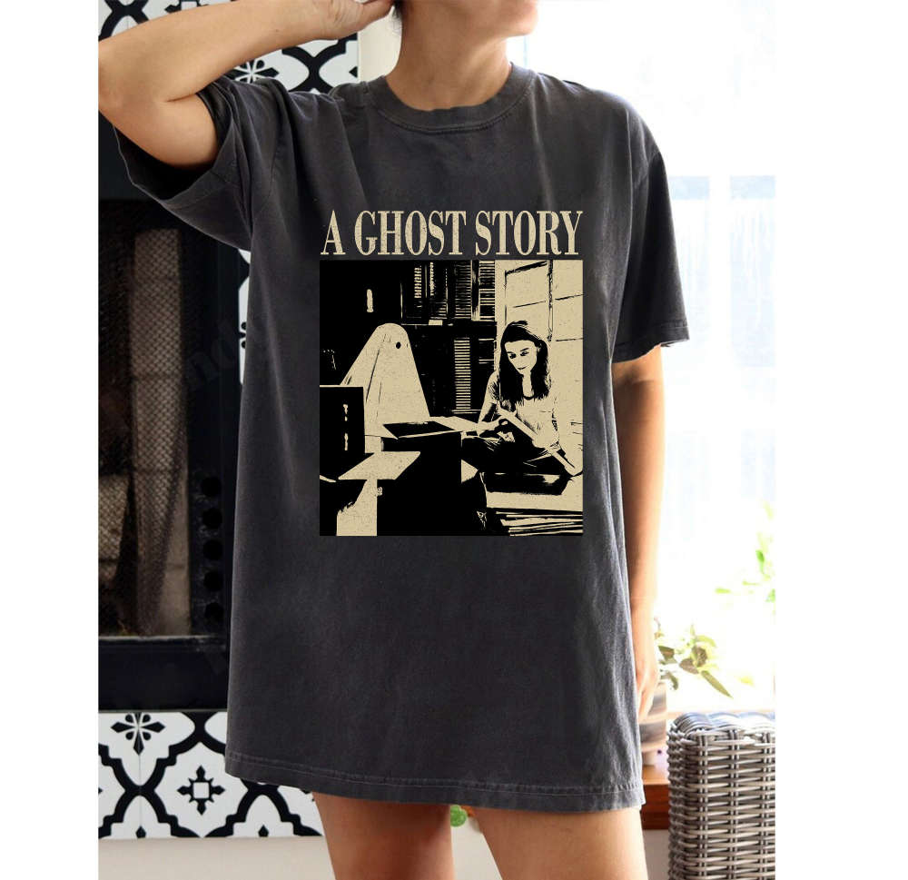 Spook up Your Style with Vintage Unisex Ghost Story Tee T-Shirt and Hoodie