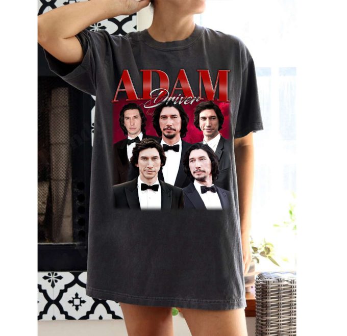 Adam Driver T-Shirt: Unisex Character Tee For Modern Homage 2