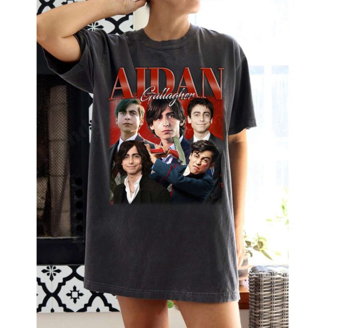 Aidan Gallagher Actor Shirt: Stylish Tee &Amp; Sweater Homage – Limited Edition 2