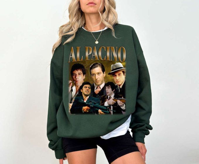 Al Pacino T-Shirt: Actor Shirt Tee Sweater &Amp; Homage Character Shirt - Casual &Amp; College 2