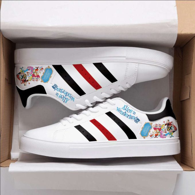 Alice In Wonderland Skate Shoes For Men Women Fans Gift 2