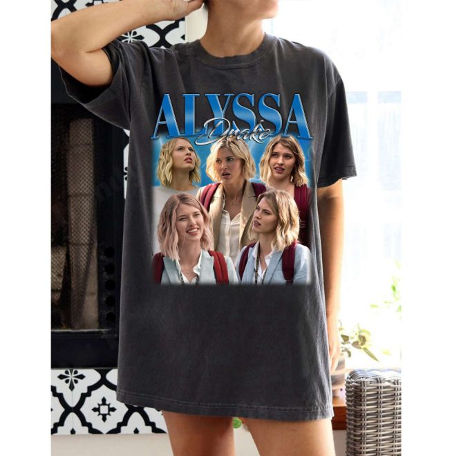 Alyssa Drake T-Shirt: Character Shirt Tee Sweater - Perfect Casual Unisex Fan Apparel 2