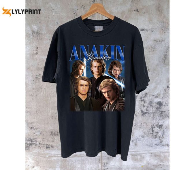 Shop Anakin Skywalker T-Shirt Character Shirt Tee Sweater &Amp;Amp; Fan Gifts 1