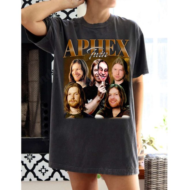 Aphex Twin T-Shirt: Composer Music Tee &Amp; Sweater - Perfect For Fans &Amp; Music Artists! 2