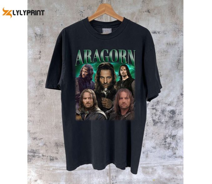 Aragorn T-Shirt: Character Shirt Tee Sweater And Fan Apparel - Perfect For College And Casual Wear 1