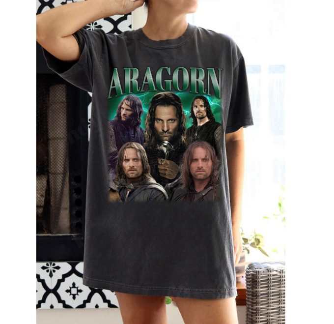 Aragorn T-Shirt: Character Shirt Tee Sweater And Fan Apparel - Perfect For College And Casual Wear 2