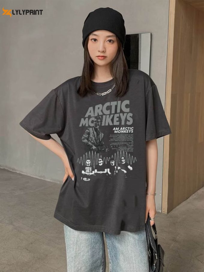 Arctic Monkeys Tour 2023Shirt, Vintage Arctic Monkeys T-Shirt, Am North American Tour Shirt, Arctic Monkeys Shirt 1