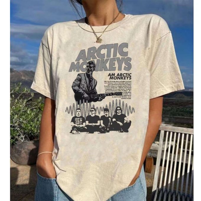 Arctic Monkeys Tour 2023Shirt, Vintage Arctic Monkeys T-Shirt, Am North American Tour Shirt, Arctic Monkeys Shirt 2