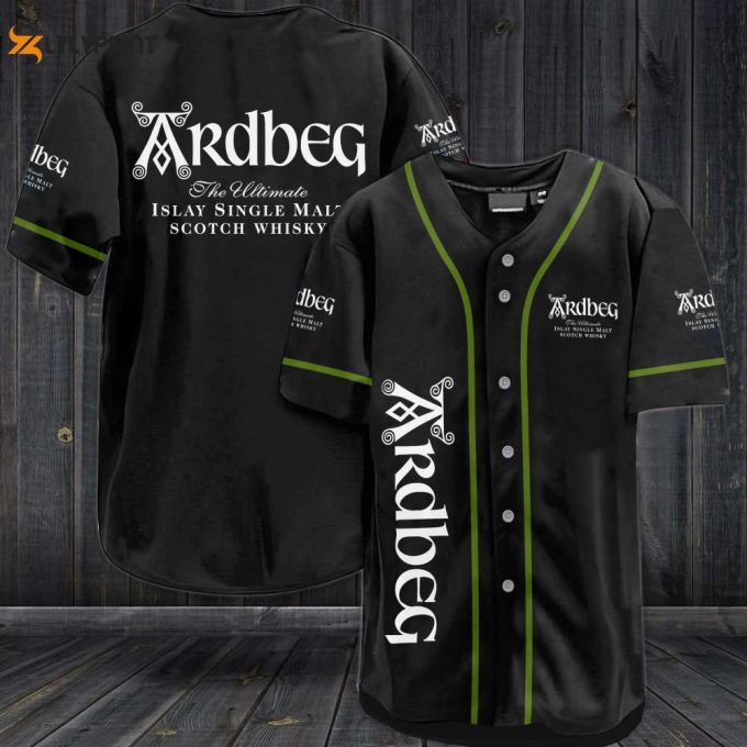 Ardbeg All Over Print Unisex Baseball Jersey 1