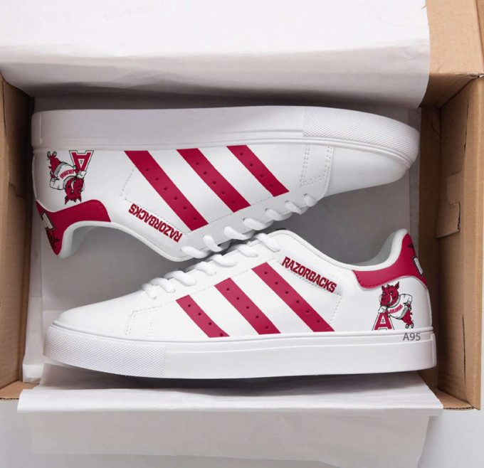 Arkansas Razorbacks Skate Shoes For Men Women Fans Gift 2