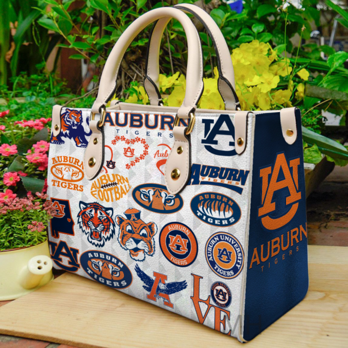 Auburn Tigers 2 Leather Handbag Gift For Women 2