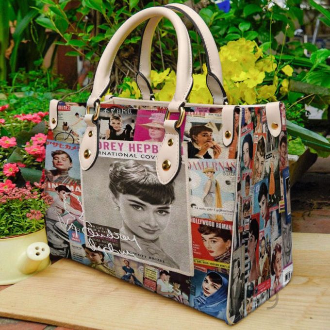 Audrey Hepburn Leather Handbag Gift For Women 2