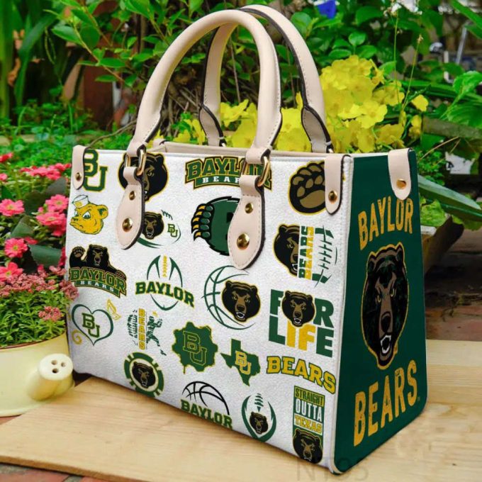 Baylor Bears 1 Leather Handbag Gift For Women 2