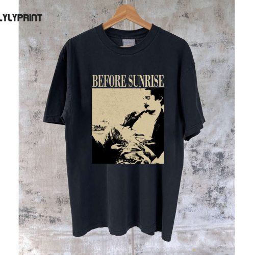 Before Sunrise Movie Merch: Vintage T-Shirt Hoodie Tee & Sweater