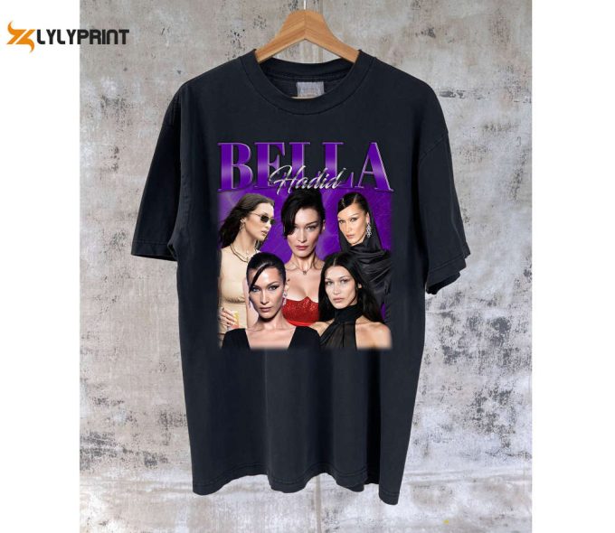 Bella Hadid Fan Female Model Shirt - Stylish Tees Sweaters &Amp;Amp; T-Shirts 1