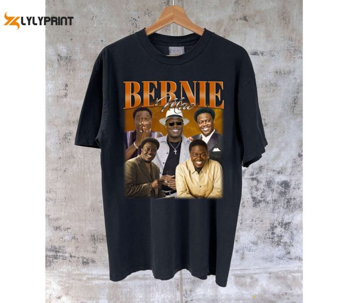 Bernie Mac T-Shirt: Unisex Actor Shirt &Amp;Amp; Sweater Engaging Casual Tees 1