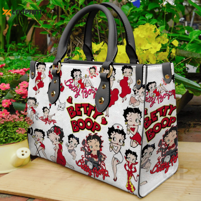 Betty Boop Leather Handbag Gift For Women 1