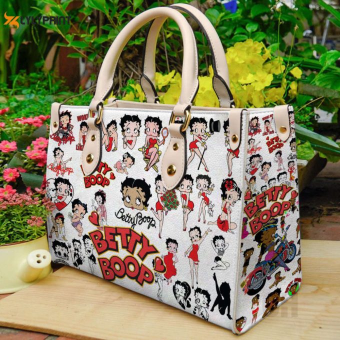 Betty Boop Leather Handbag Gift For Women 1