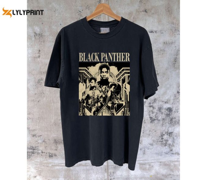 Shop Black Panther Movie Apparel: T-Shirt Hoodie Tee Sweater &Amp;Amp; More 1