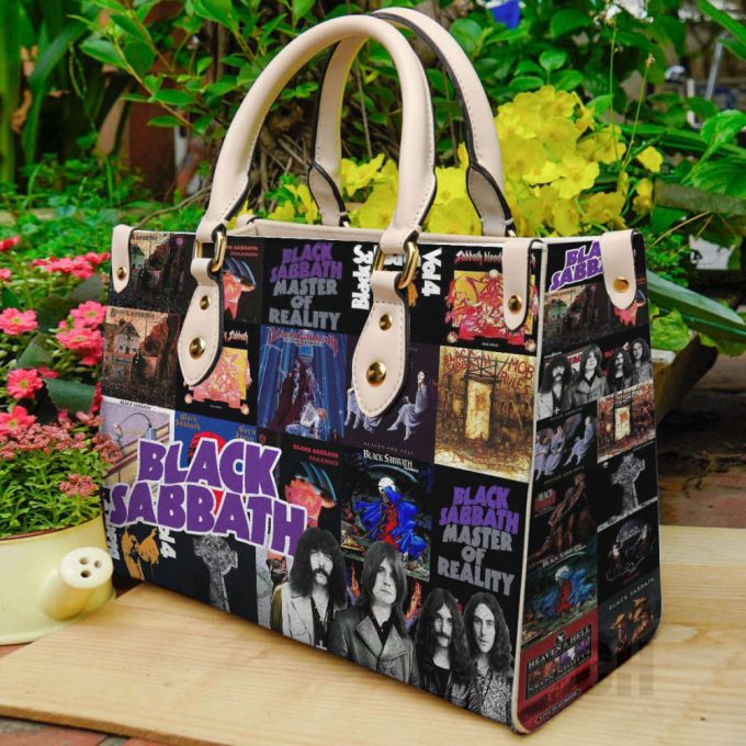 Black Sabbath Leather Handbag Gift For Women 2