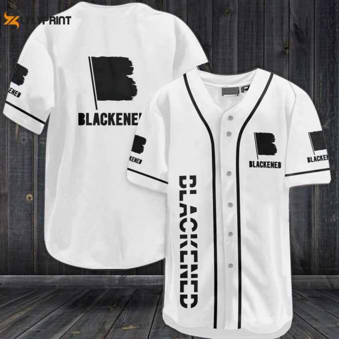 Blackened American Whiskey Baseball Jersey 1