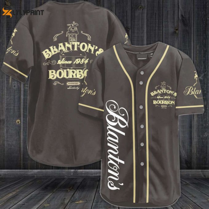 Blanton'S Bourbon Since 1984 Baseball Jersey 1