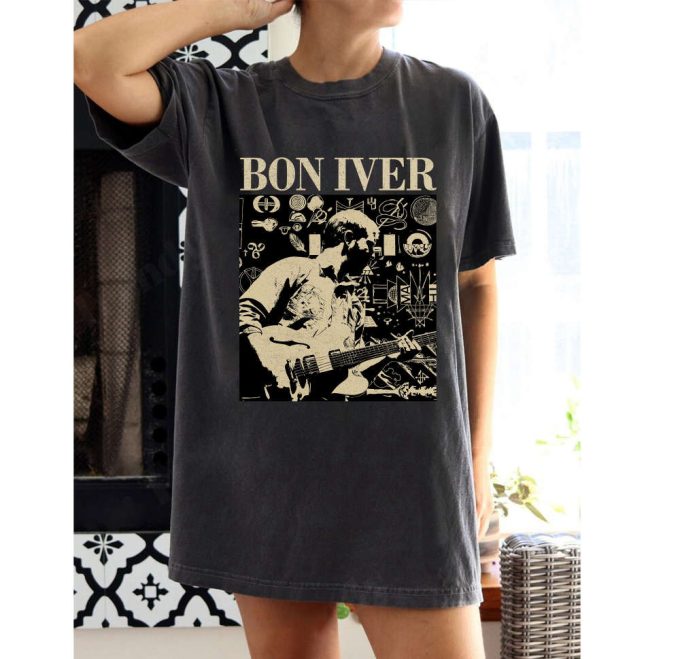 Bon Iver Movie Shirt - Trendy Couples Tee Hoodie And Sweater Spooky Sweatshirt 2