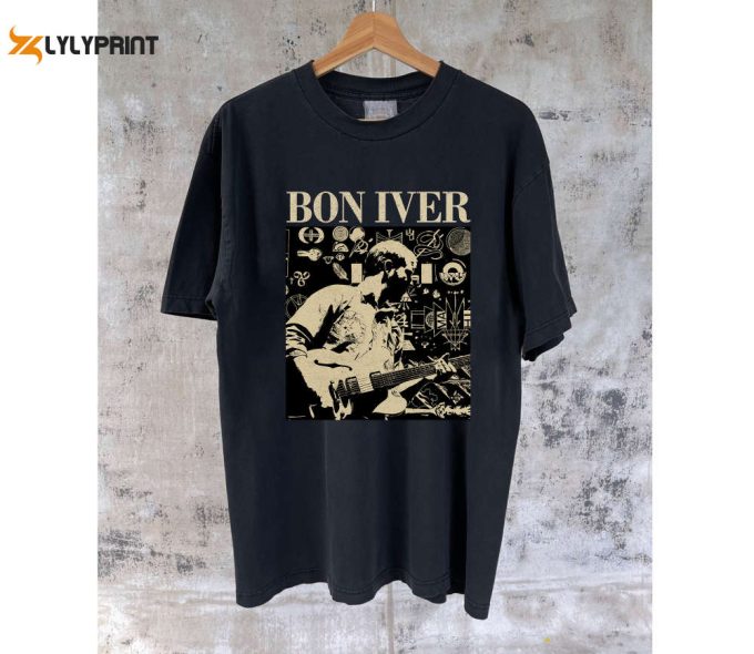 Bon Iver Movie Shirt - Trendy Couples Tee Hoodie And Sweater Spooky Sweatshirt 1