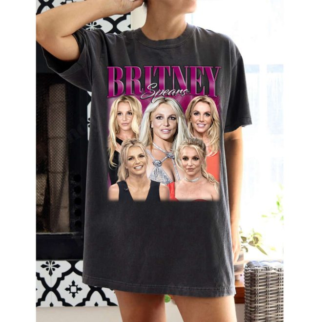 Britney Spears T-Shirt: Singer Shirt Tees Sweater &Amp; Unisex Famous Apparel 2