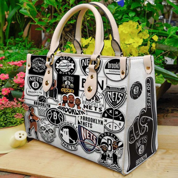 Brooklyn Nets Leather Handbag Gift For Women 2